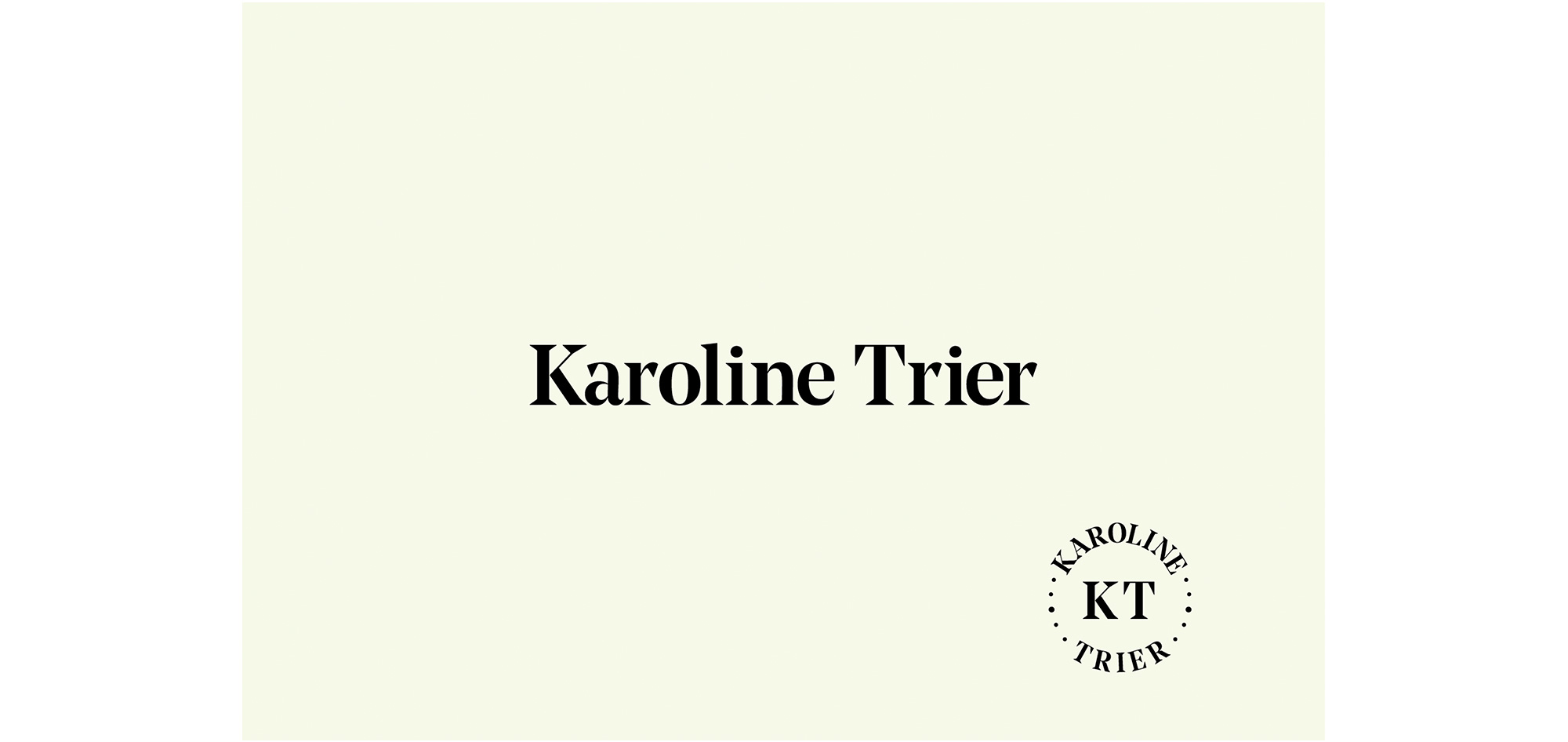 Karoline Trier Case Billede